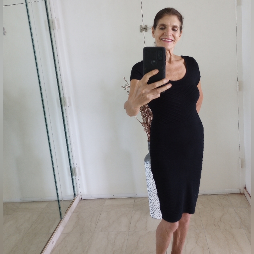 Sweater Dress by Wendy Williams Black XS ( NWOT)